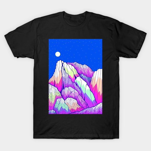 The vibrant Peak T-Shirt by Swadeillustrations